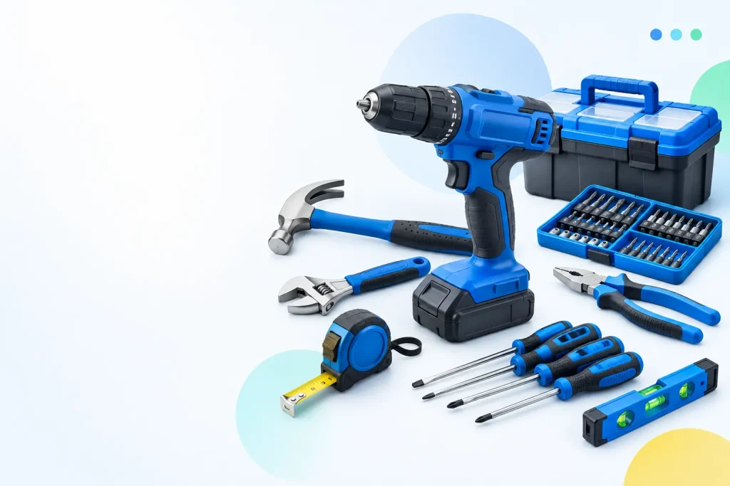 เครื่องมือซ่อมบ้านพื้นฐาน 7 อย่างที่ควรมี เลือกอุปกรณ์ช่างและของใช้ DIY อย่างไร