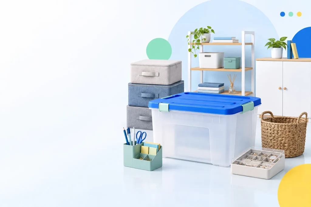 กล่องเก็บของแบบไหนดี? Buying Guide เลือกให้เหมาะกับเสื้อผ้า โต๊ะทำงาน และของชิ้นเล็ก
