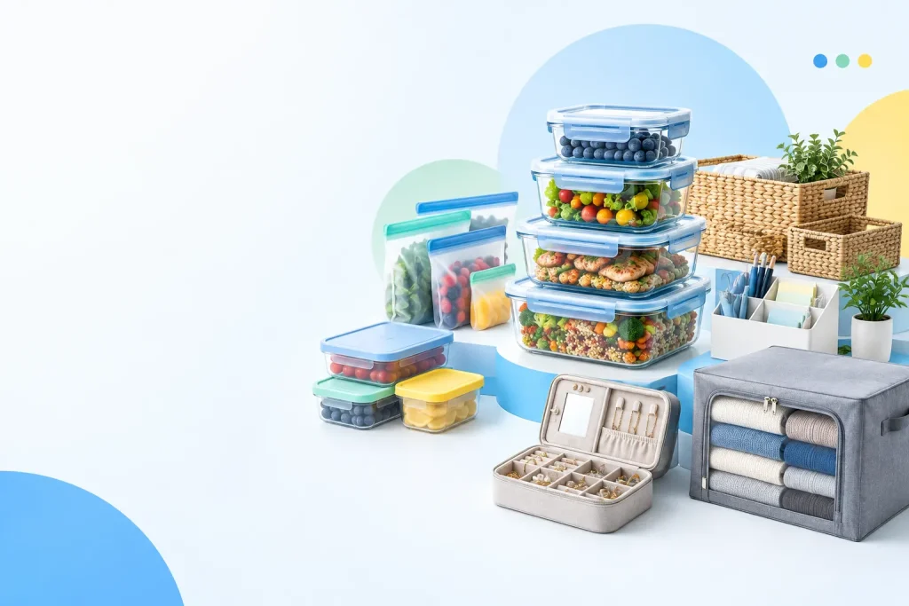 Buying Guide กล่องเก็บอาหาร: เลือกอย่างไรให้เหมาะกับการจัดระเบียบบ้านและพื้นที่เก็บของ