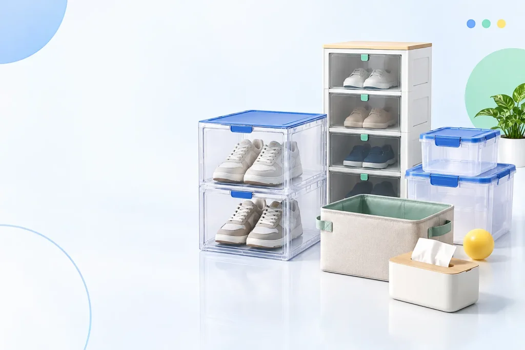 Buying Guide กล่องใส่รองเท้า เลือกแบบไหนดี? เปรียบเทียบตู้รองเท้าและกล่องเก็บรองเท้า