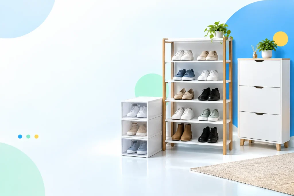 Buying Guide ชั้นวางรองเท้า เลือกแบบไหนดีให้เหมาะกับพื้นที่และการใช้งาน
