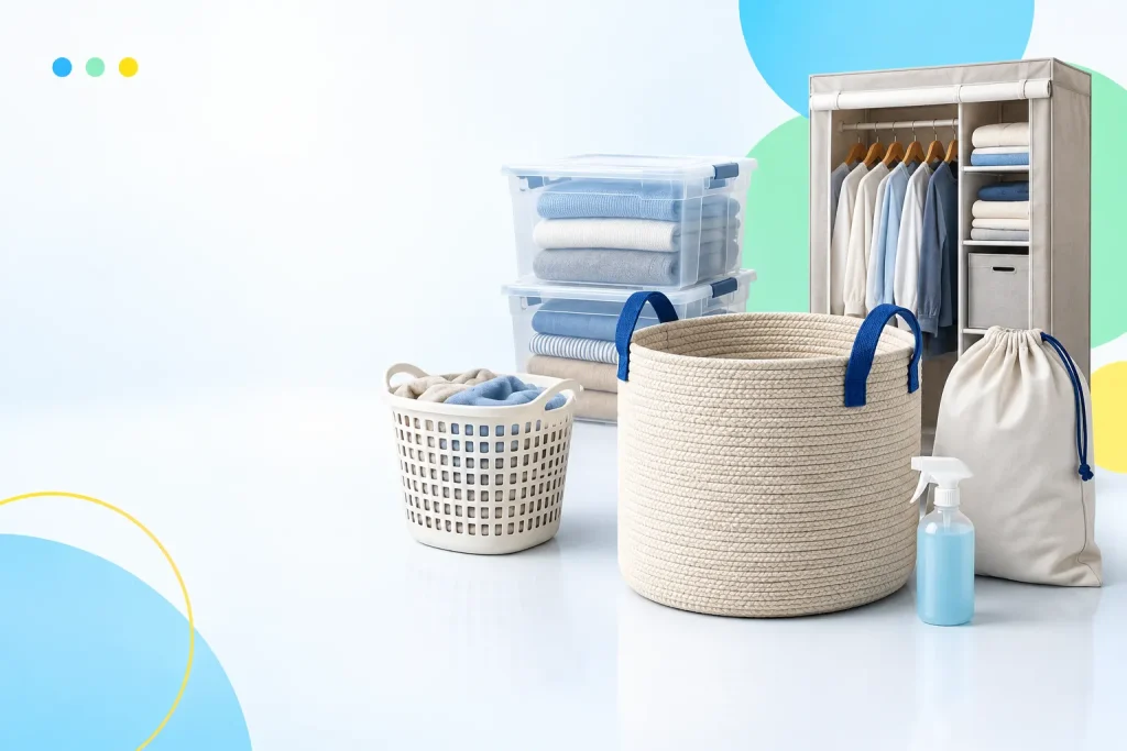 Buying Guide ตะกร้าเก็บของ เลือกแบบไหนดีสำหรับเสื้อผ้า ห้องน้ำ และของใช้ในบ้าน