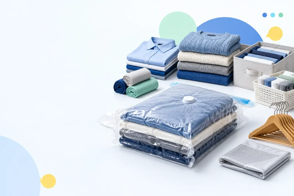 Buying Guide ถุงสูญญากาศเก็บเสื้อผ้า เลือกแบบไหนดีสำหรับจัดเก็บเสื้อผ้าและประหยัดพื้นที่