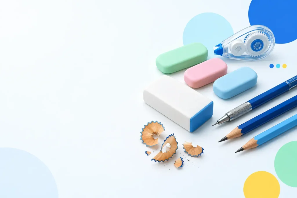 Buying Guide ยางลบ เลือกแบบไหนดี? เปรียบเทียบยางลบยอดนิยมสำหรับงานเรียนและงานออฟฟิศ
