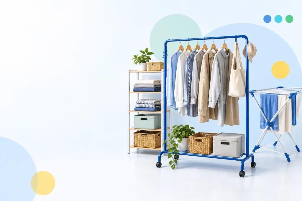 Buying Guide ราวแขวนเสื้อ เลือกแบบไหนดีให้เหมาะกับบ้าน คอนโด และหอพัก